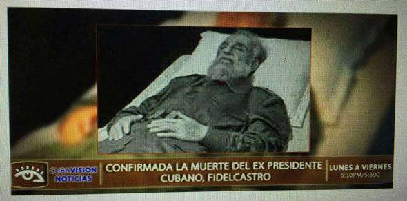 فیدل کاسترو درگذشت