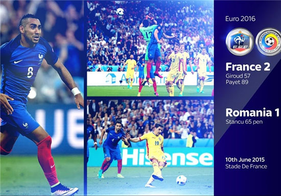 تصاویری از نخستین بازی یورو 2016