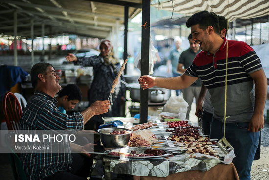 بازارچه قدیمی گوشت و کباب جویبار