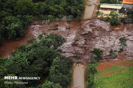 شکستن سد در برزیل‎