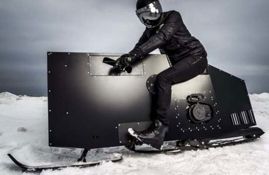 اولین ماشین برف پیمای مفهومی +عکس