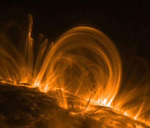 نزدیک شدن بزرگترین طوفان خورشیدی به زمین