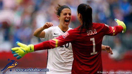 ستاره‌های جام جهانی فوتبال زنان +عکس