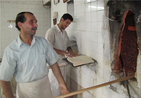 تاریخچه نان سنگک در ایران