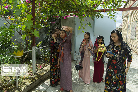 تصاویری از عید قربانِ دختران ترکمن