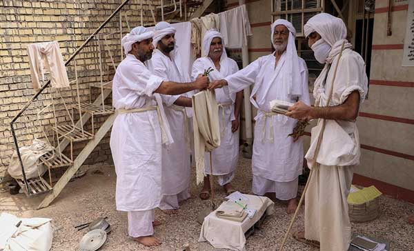 تصاویری از عید پنجه منداییان در خوزستان