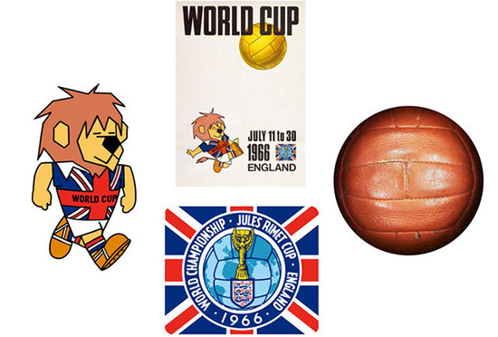 تمام نماد‌های جام جهانی از ۱۹۳۰ تا ۲۰۱۸