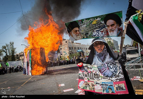 عکس: مراسم راهپیمایی روز قدس (2)