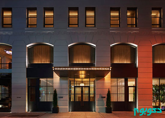 طراحی دکوراسیون هتل «هاوارد» در نیویورک