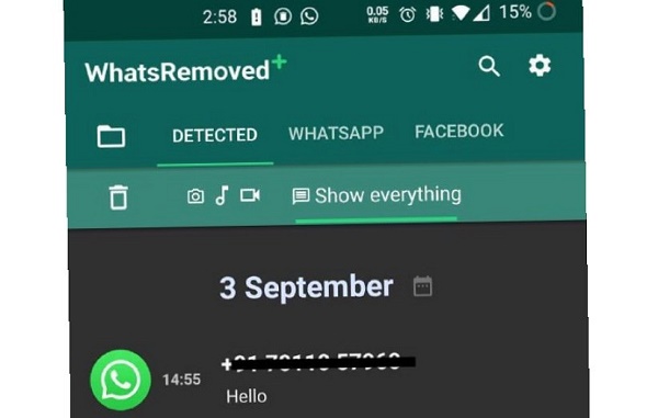 چگونه در واتس‌اپ، پیامِ حذف شده را بخوانیم؟