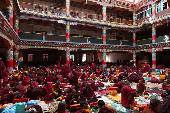 بزرگترین شهر بوداییان +عکس