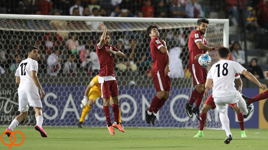 دیدار تیم های ملی فوتبال ایران و قطر
