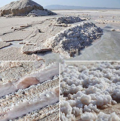 دریاچه نمک به طور کامل خشک نشده است