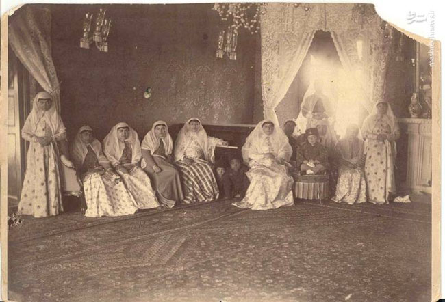 مهمانی زنانه دربار قاجار
