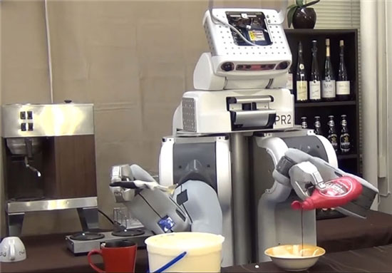نخستین ربات آشپز در جهان +عکس
