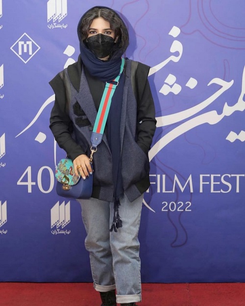 لیندا کیانی در اکران مردمی فیلم «ضد»
