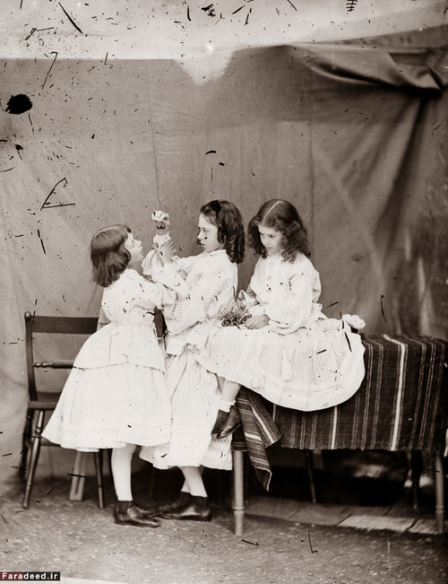 عکس: آلیس در سرزمین عجایب سال 1865