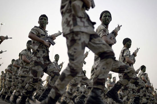 تصاویری از نیروهای یگان ویژه عربستان