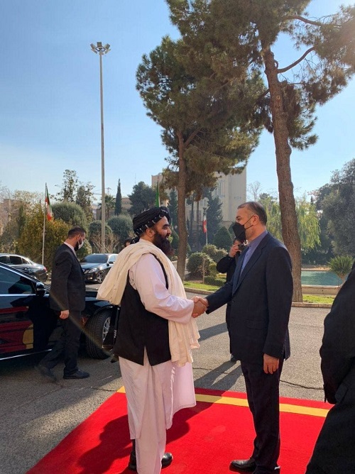 اولین دیدار وزیران خارجه ایران و طالبان در تهران