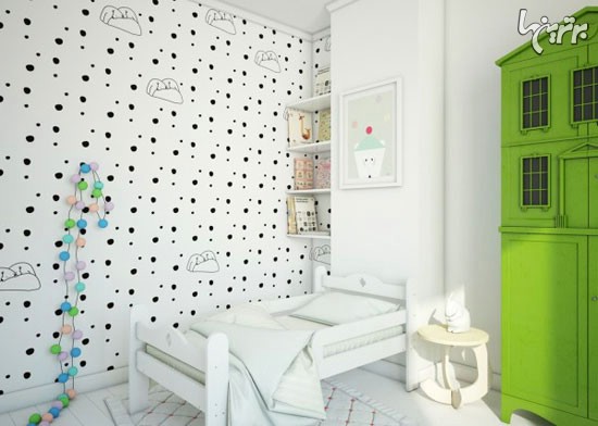 کاغذ دیواری های دوست داشتنی اتاق کودک