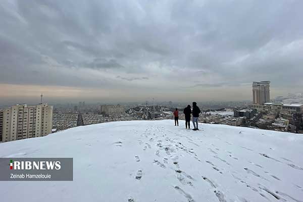 حال و هوای زمستانیِ تهران به روایت تصویر