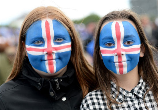 جدال فرانسه و ایسلند به روایت تصویر