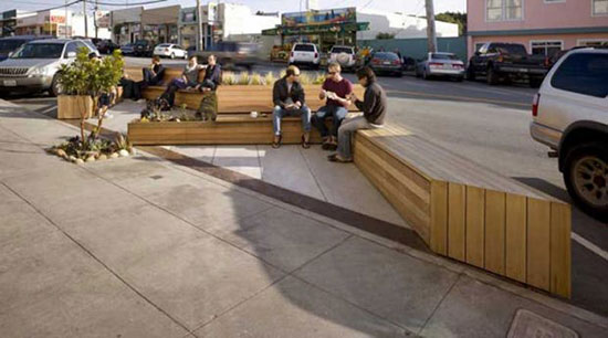 مبلمان‌های شهری که خلاقانه طراحی شده‌اند
