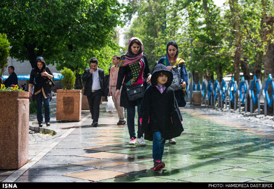 عکس: باز باران، با ترانه ...