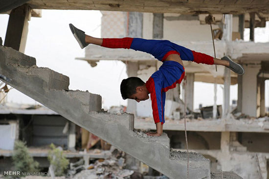 عکس: او پسر غزه است