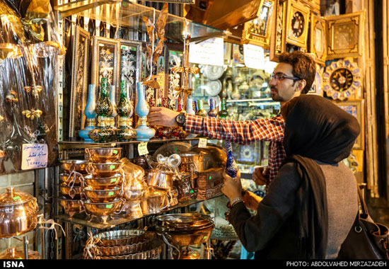 عکس: جنب و جوش بازار تهران در دقیقه 90