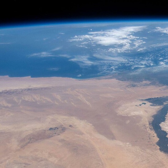 قاره آفریقا از منظر ایستگاه فضایی بین‌المللی
