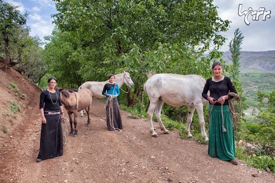 تصاویری از زندگی روستایی در شرق ترکیه