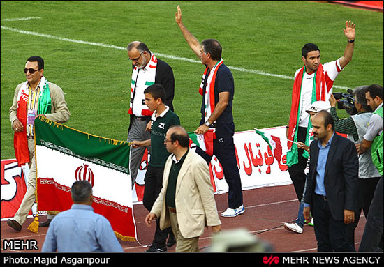 تصاویر: جشن صعود به جام جهانی در آزادی