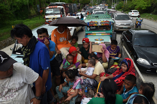 فرار فیلیپینی ها از دست داعش‎