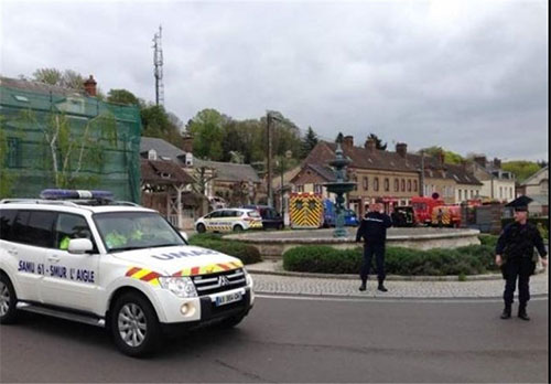 انفجار شدید در فرانسه +عکس