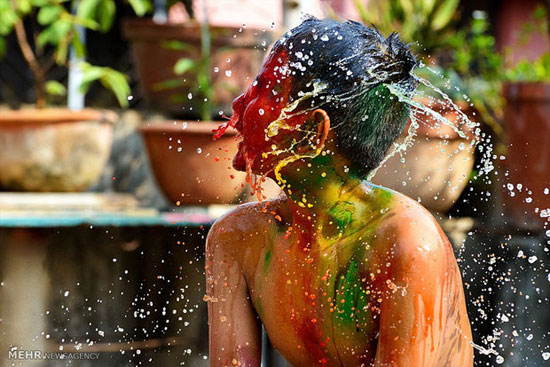 عکس: هند، رنگارنگ ترین کشور دنیا