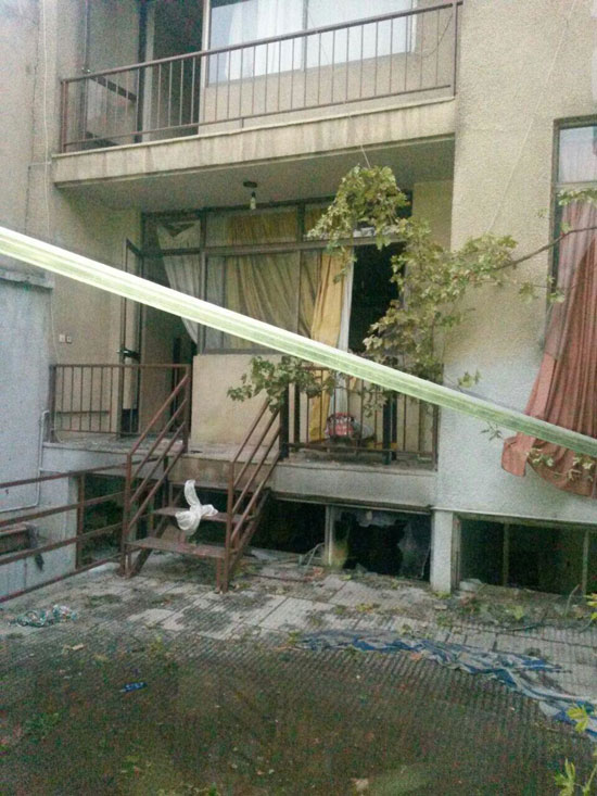 انفجار ساختمان مسکونی در تجریش
