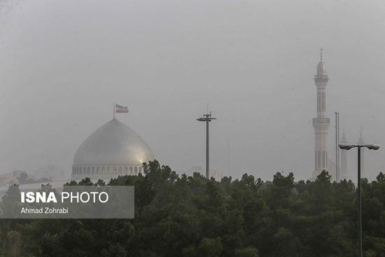 تصاویری از مقصد جدید ریزگردها