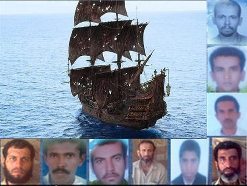 ملوانان ایرانی در چنگال دزدان دریایی