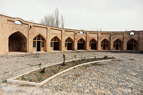 کاروانسرای تاج‌آباد در شهر تاریخی همدان