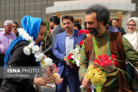 ورود نرگس کلباسی به ایران