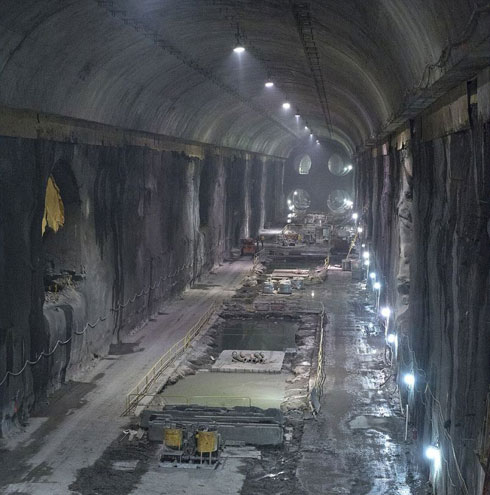 بزرگترین و پر هزینه ترین متروی جهان +عکس
