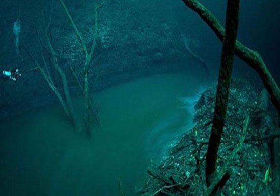 رودخانه‌ای باورنکردنی در زیر آب! +عکس