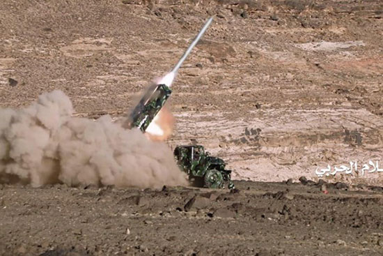 رونمایی یمن از سامانه موشکی جدید خود