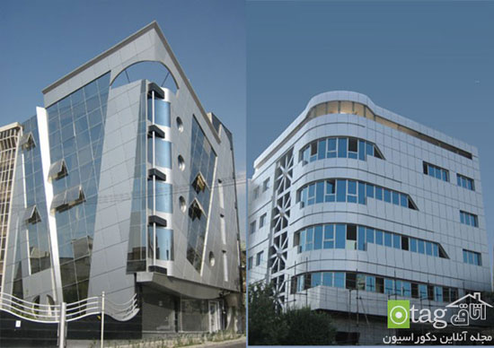 نمونه‌هایی از نمای ساختمان‌های تجاری در ایران