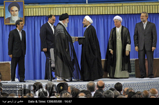 همه تنفیذهای ریاست‌ جمهوری ایران