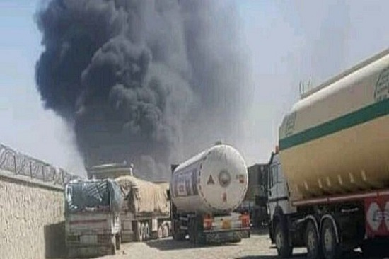 آتش‌سوزی در مرز افغانستان مهار شد