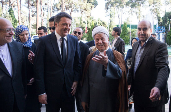 عکس: دیدار نخست وزیر ایتالیا با هاشمی