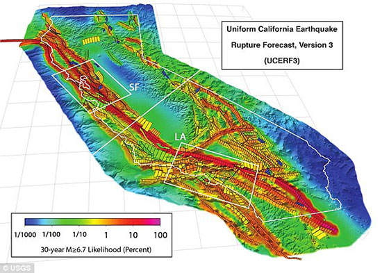 کالیفرنیا در انتظار شدیدترین زلزله تاریخ آمریکا!