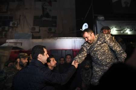 بشار اسد شب سال نو کجا بود؟ +عکس